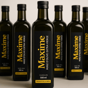 Bouteille d’huile d’olive extra vierge Maxime 500ml – produit de Grèce Morini Pasta