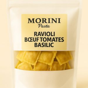 Ravioli bœuf tomates basilic Morini Pasta – pâtes fraîches artisanales