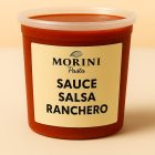 Pot de sauce Salsa Ranchero Morini Pasta, une sauce mexicaine riche aux piments séchés authentiques.